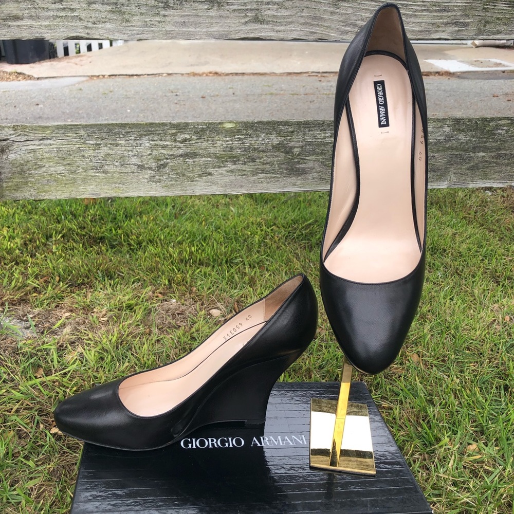 Giorgio Armani Wedge Heel